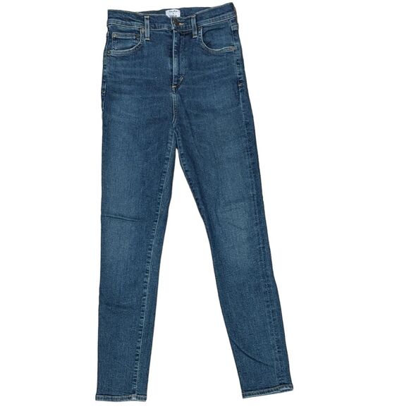 TALULA  X AGOLDE Aritzia Sky high skinny jean A080-843 medium wash Size 26 - Picture 1 of 12